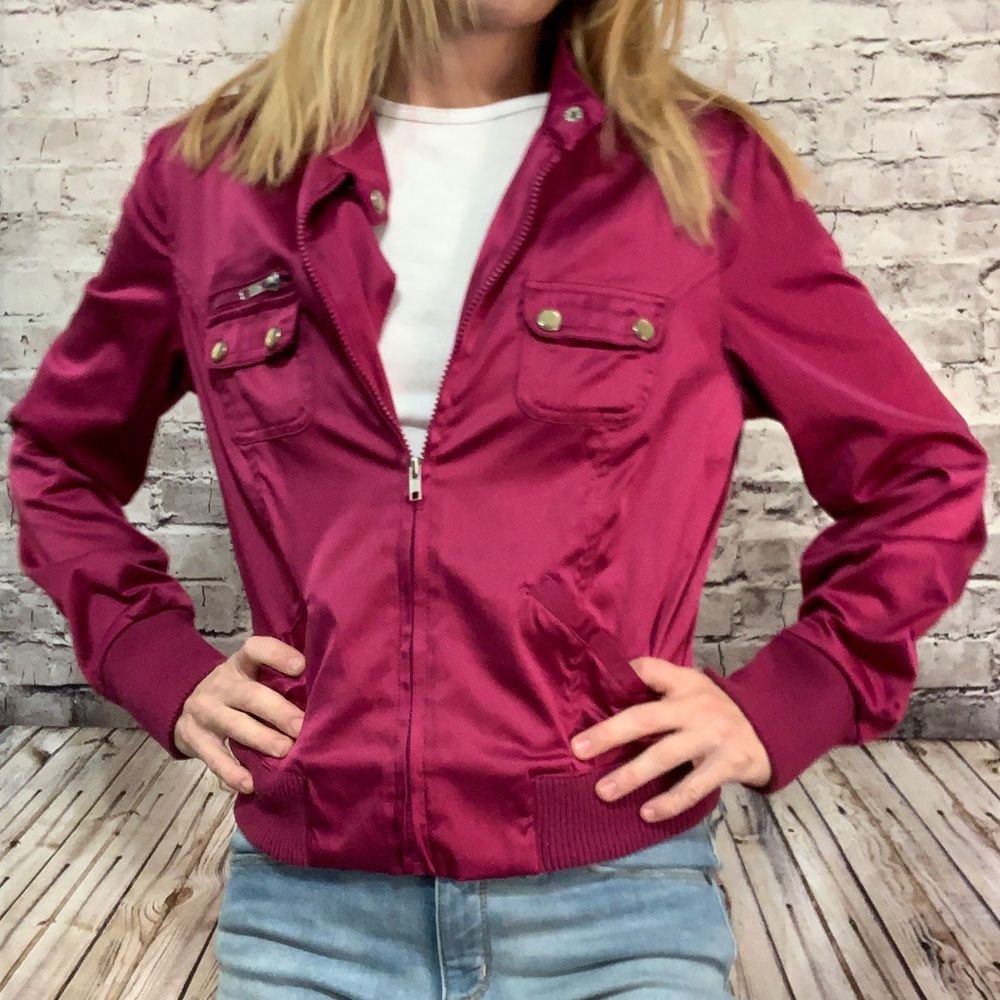 ‼️MAX Rave Fuchsia Jacket Size Large‼️ - Picture 5 of 8